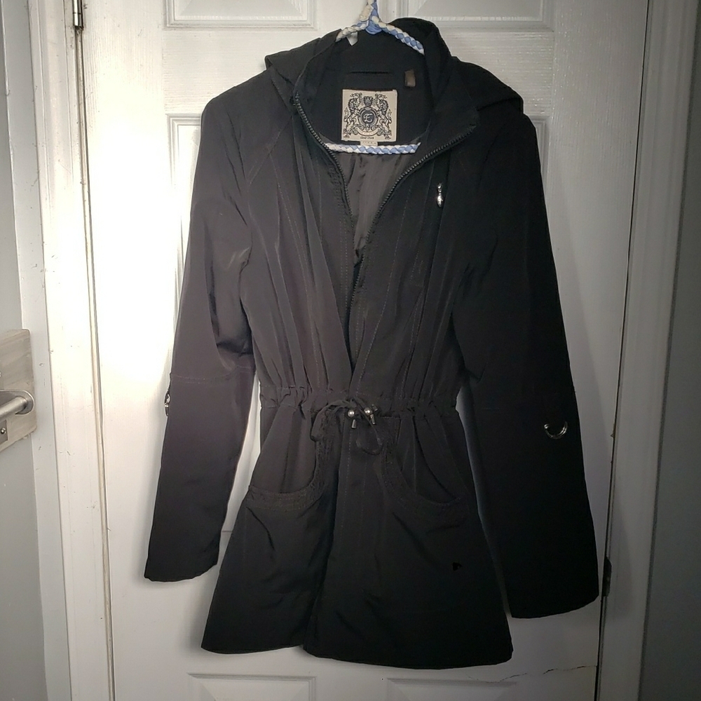 Women's Black Hooded Jacket